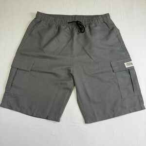 HKS by Boris Cargo Gray Shorts Mens Extra Large High Rise